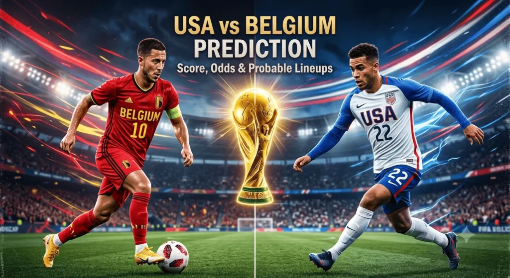 USA vs Belgium Prediction
