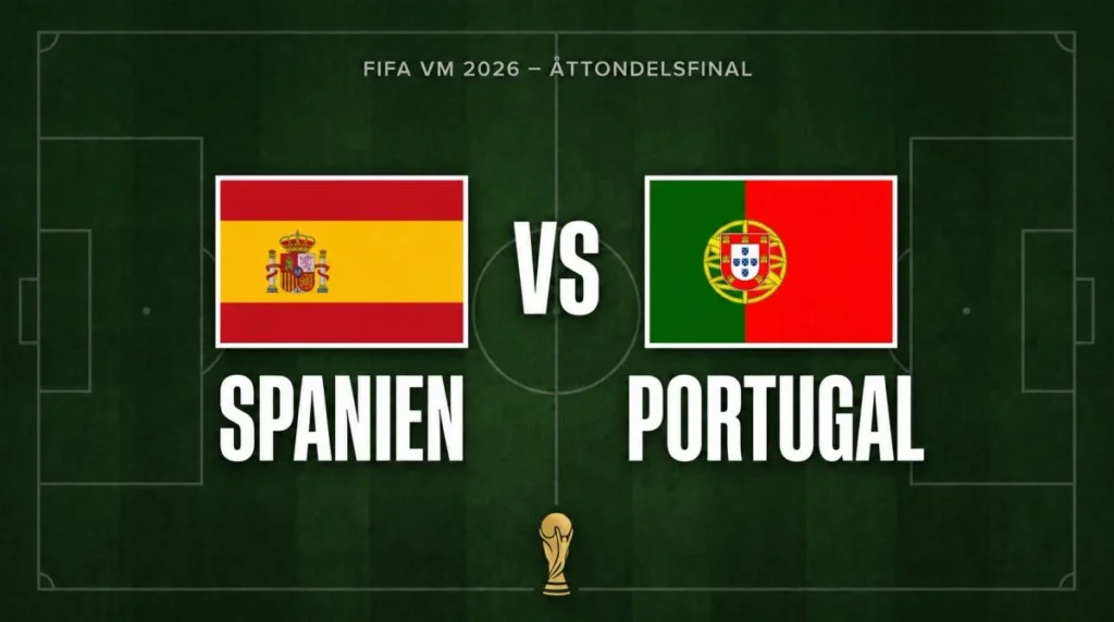 FIFA World Cup Spain vs Portugal 06 July 2026
